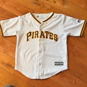 EUC Majestic Youth Pittsburgh Pirates Jersey (white)